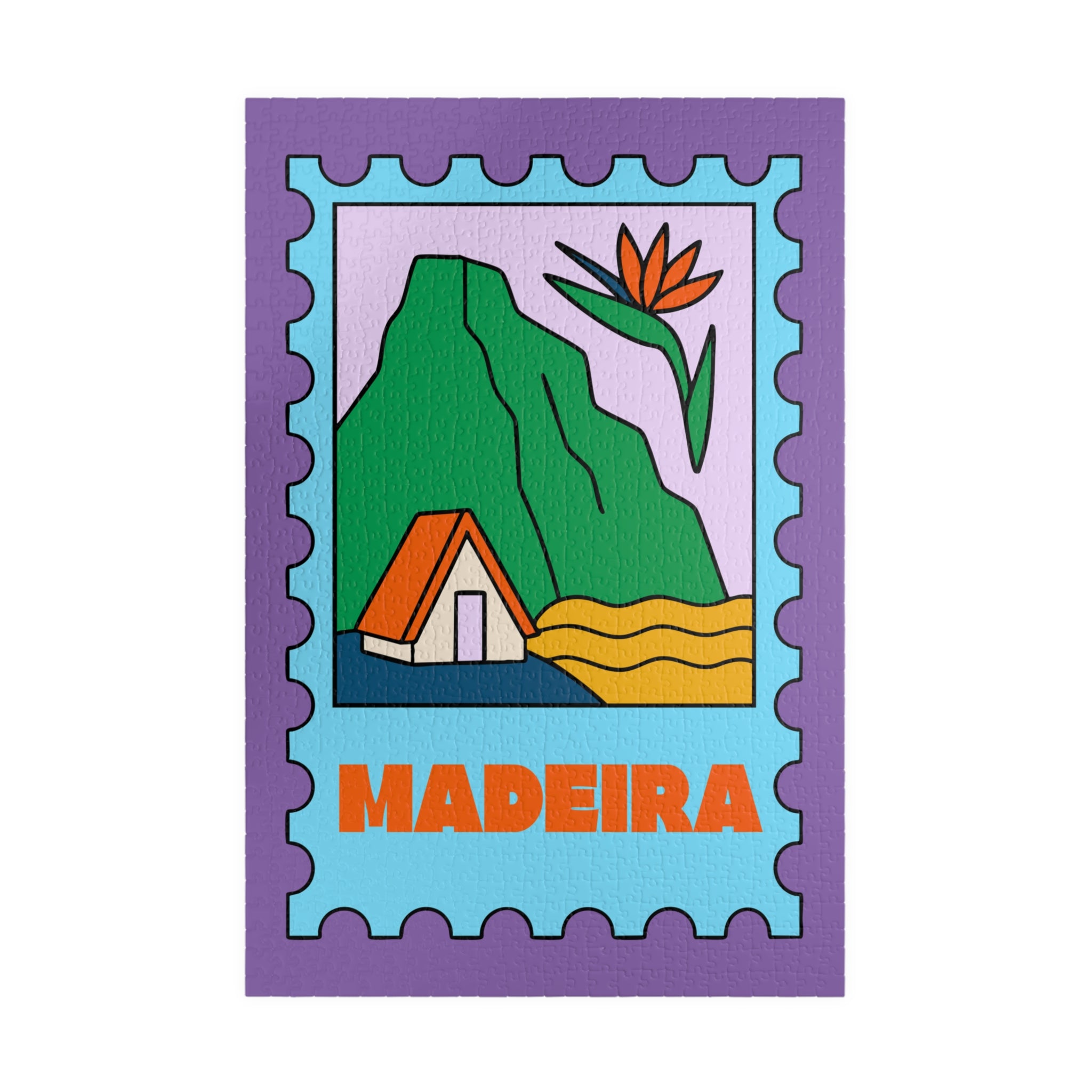 Madeira Puzzle - Colorful 110/252/520/1014-pieces