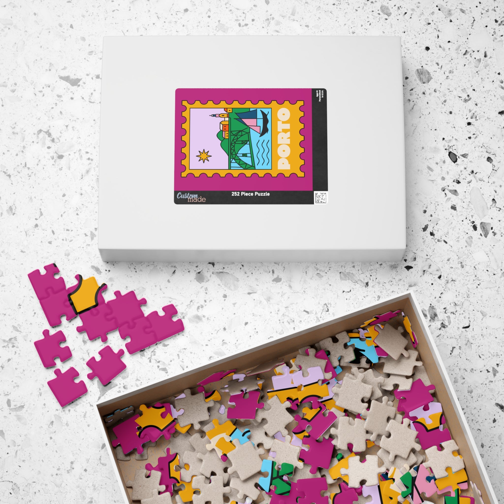 Puzzle do Porto - Colorido 110/252/520/1014-peças