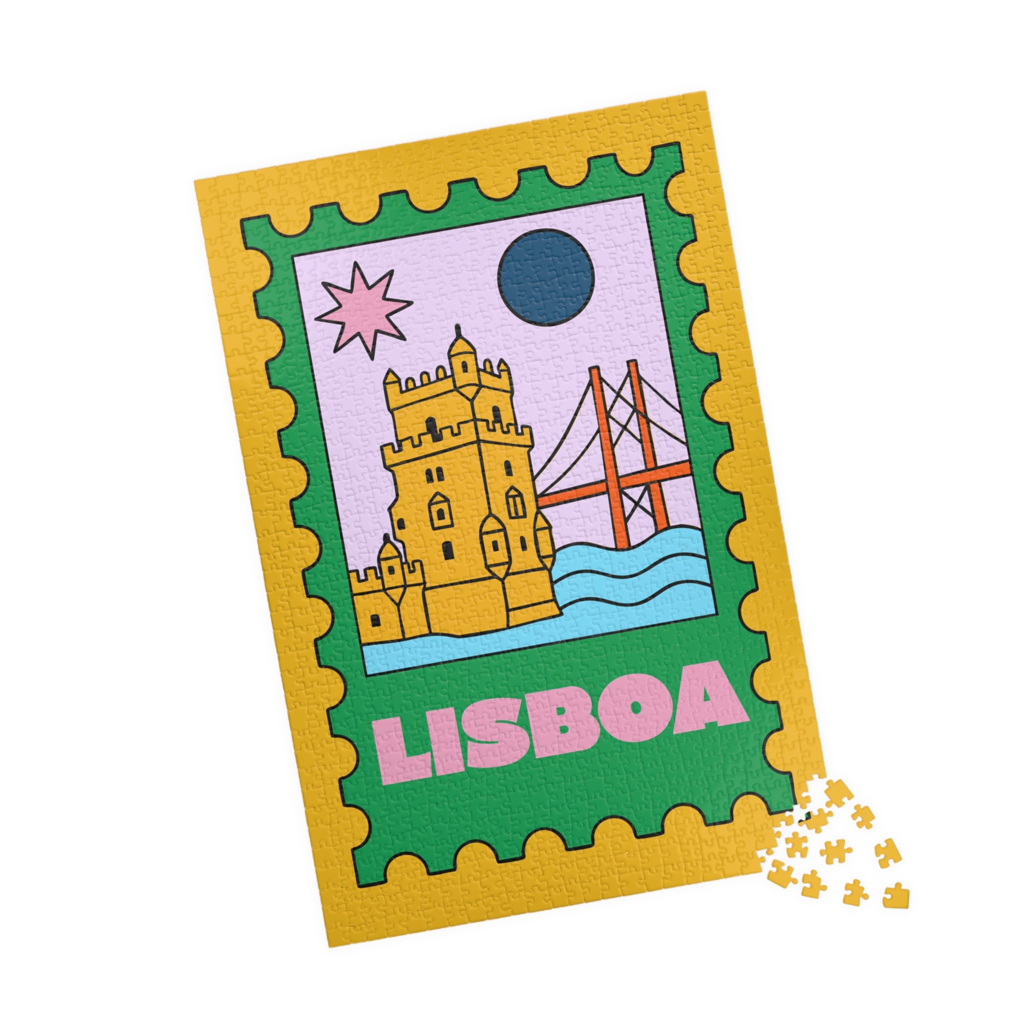 Lisboa Puzzle - Colorful 110/252/520/1014-pieces