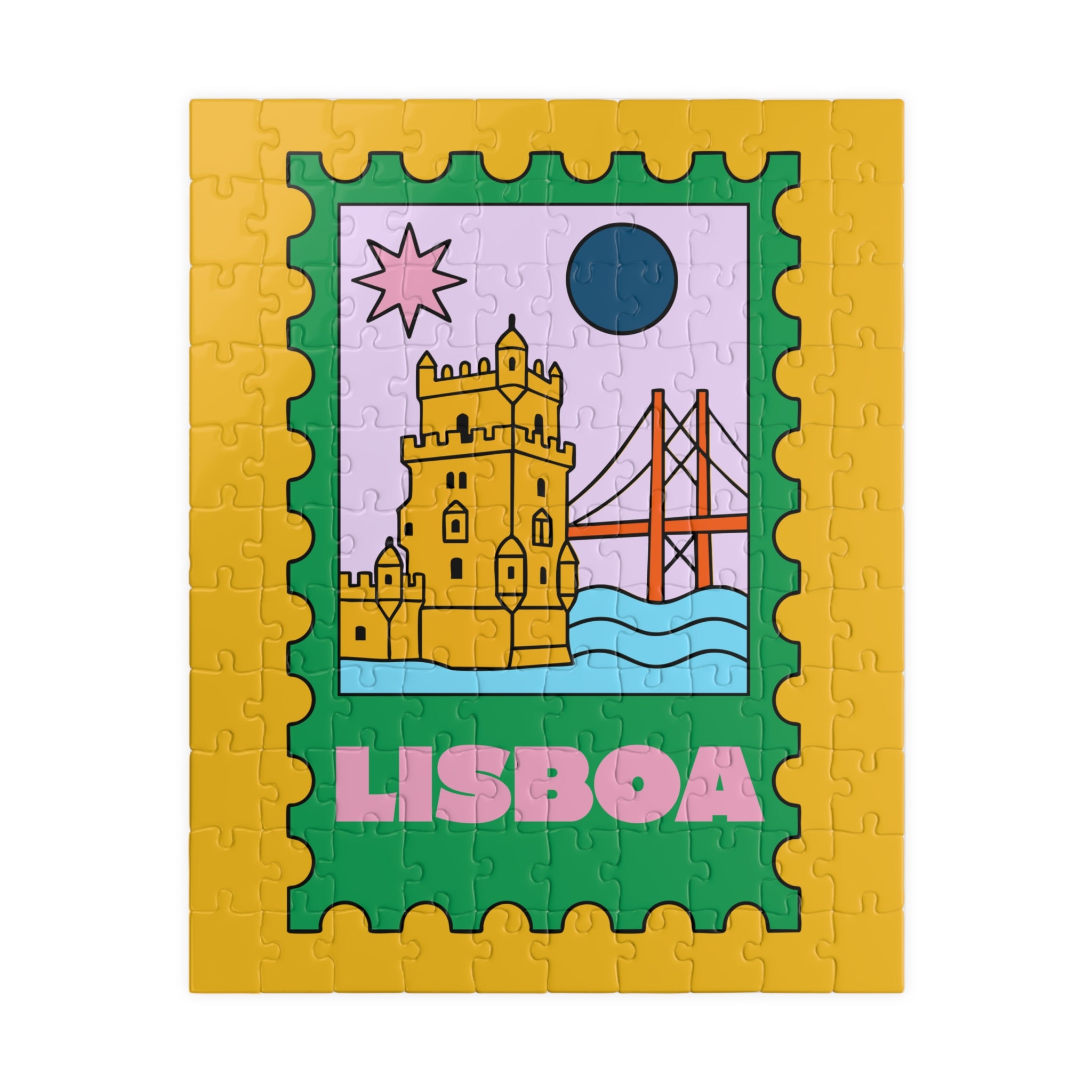 Lisboa Puzzle - Colorful 110/252/520/1014-pieces