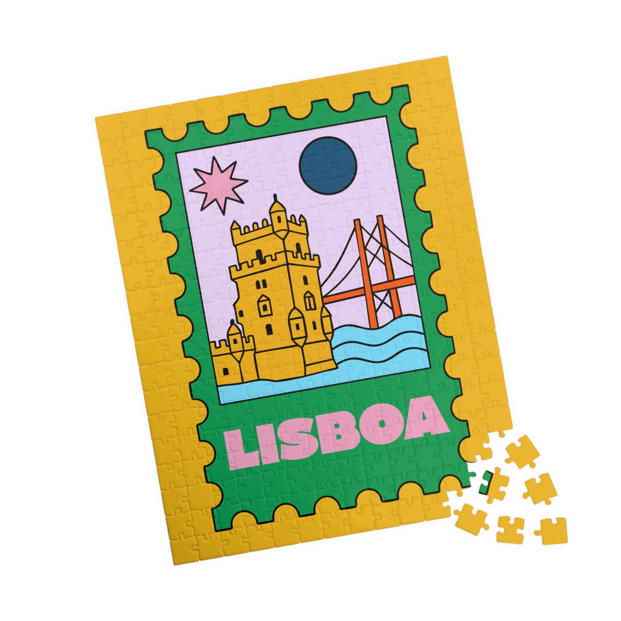 Lisboa Puzzle - Colorful 110/252/520/1014-pieces