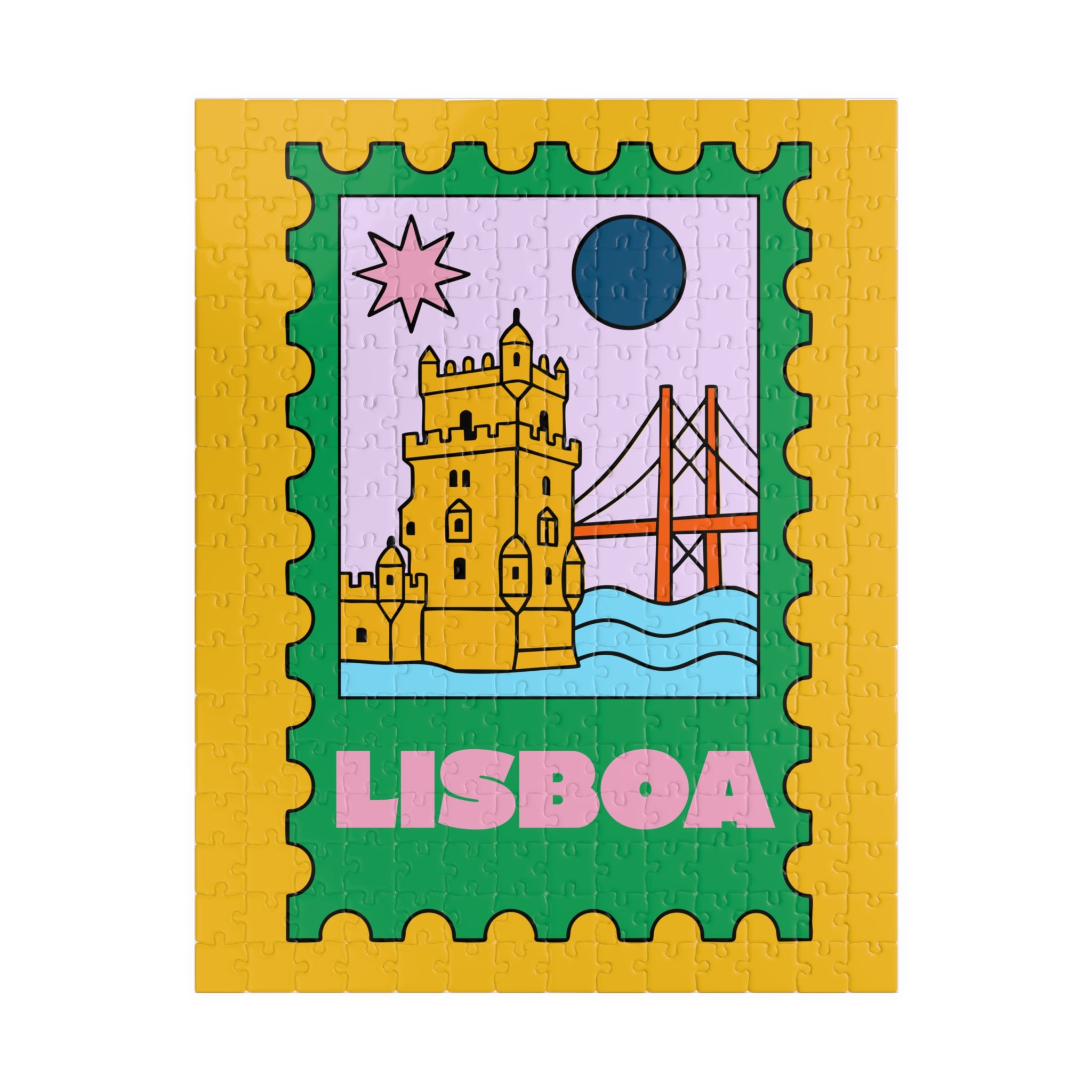 Lisboa Puzzle - Colorful 110/252/520/1014-pieces