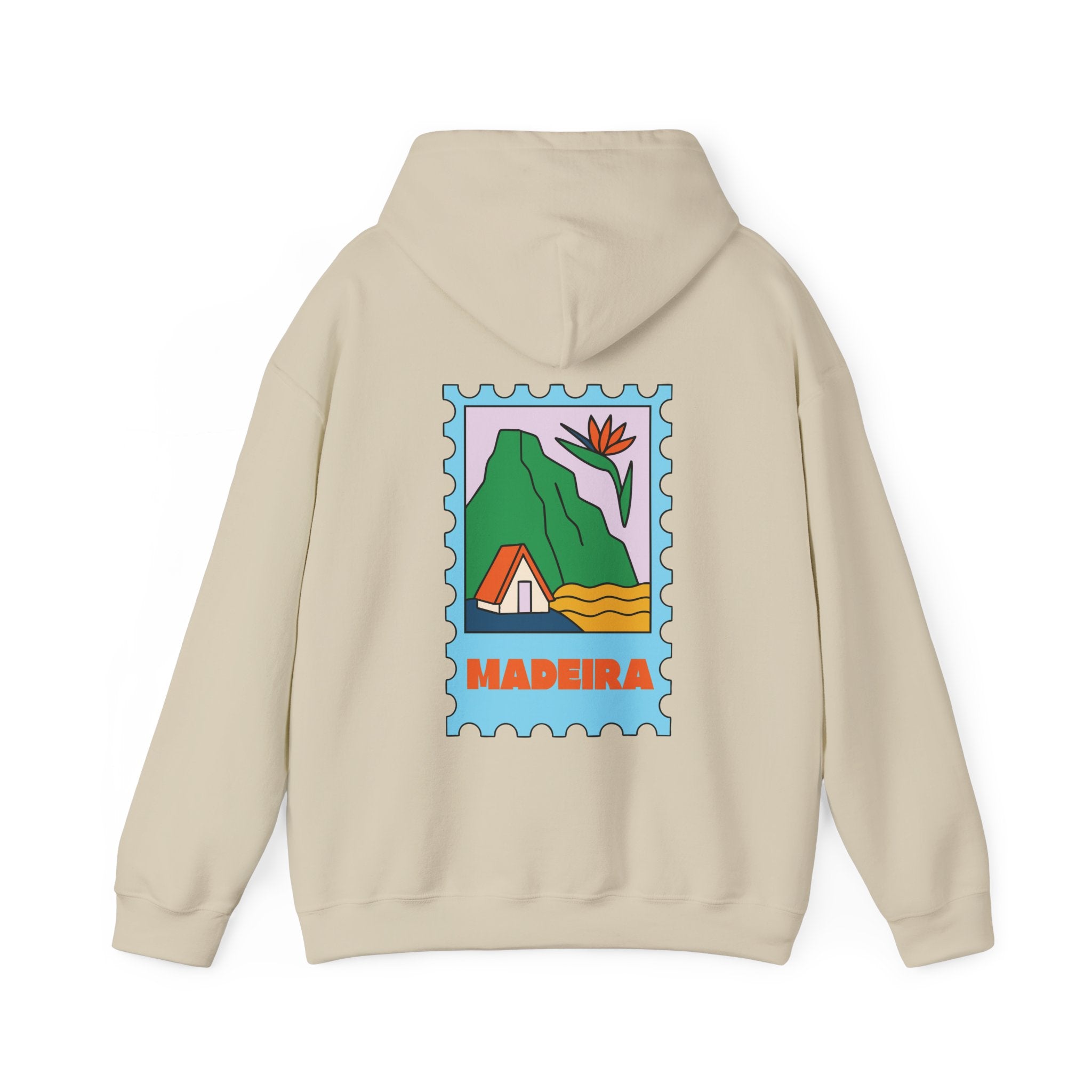 Madeira Travel Stamp Hoodie, Unisex