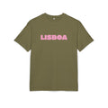 Lisboa Stamp— Unisex Heavy Oversize Tee