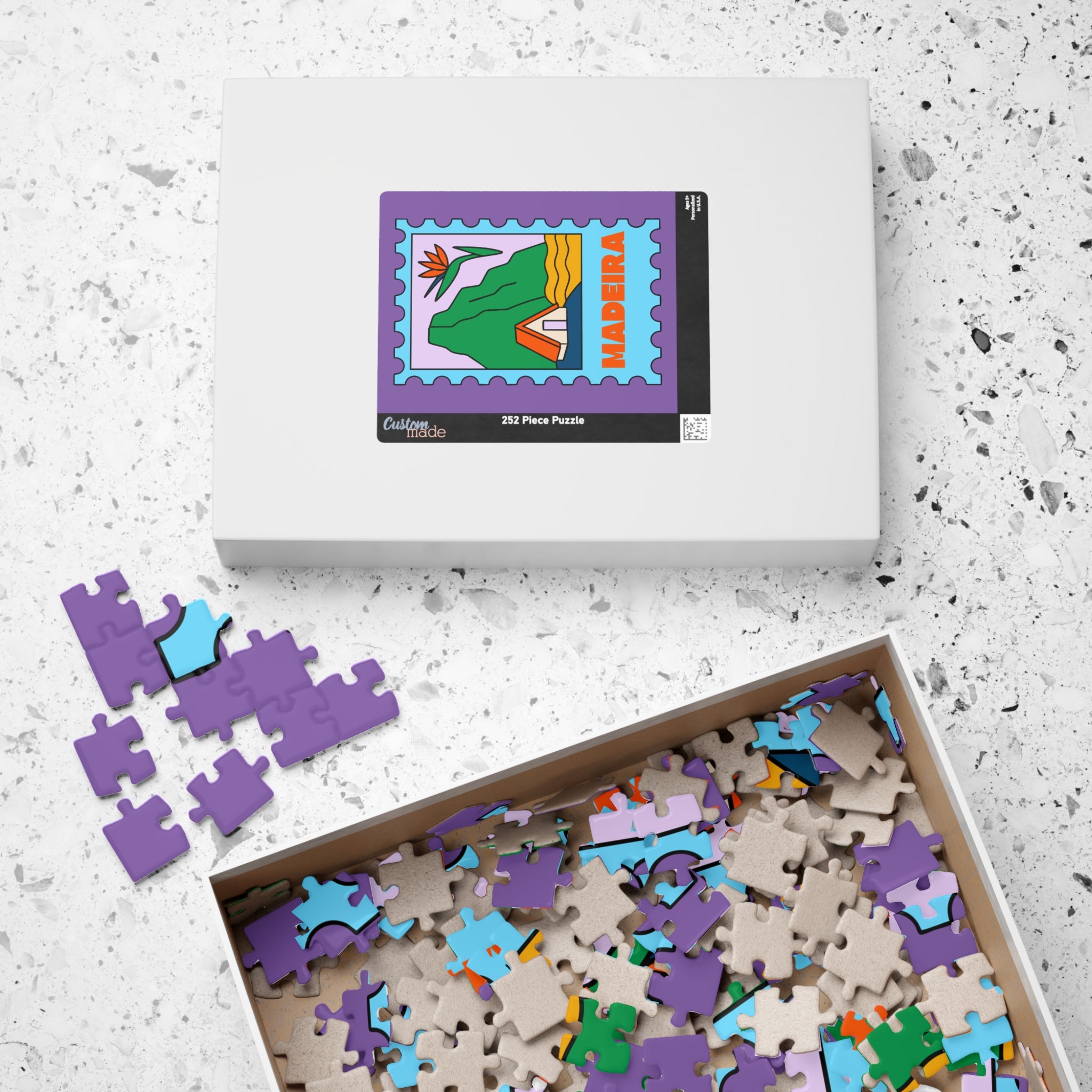 Madeira Puzzle - Colorful 110/252/520/1014-pieces