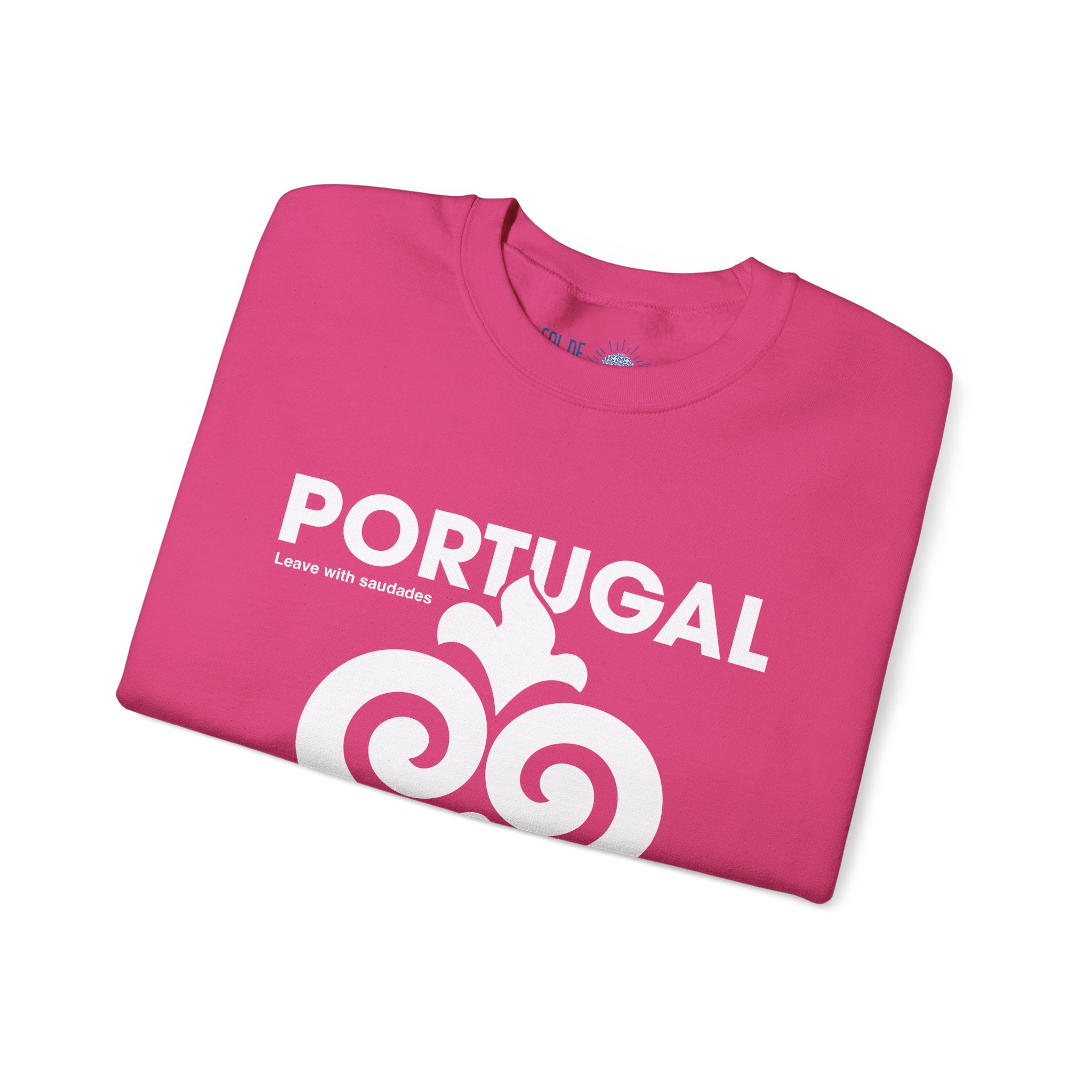 Portugal Coração Unisex Crewneck Sweatshirt.