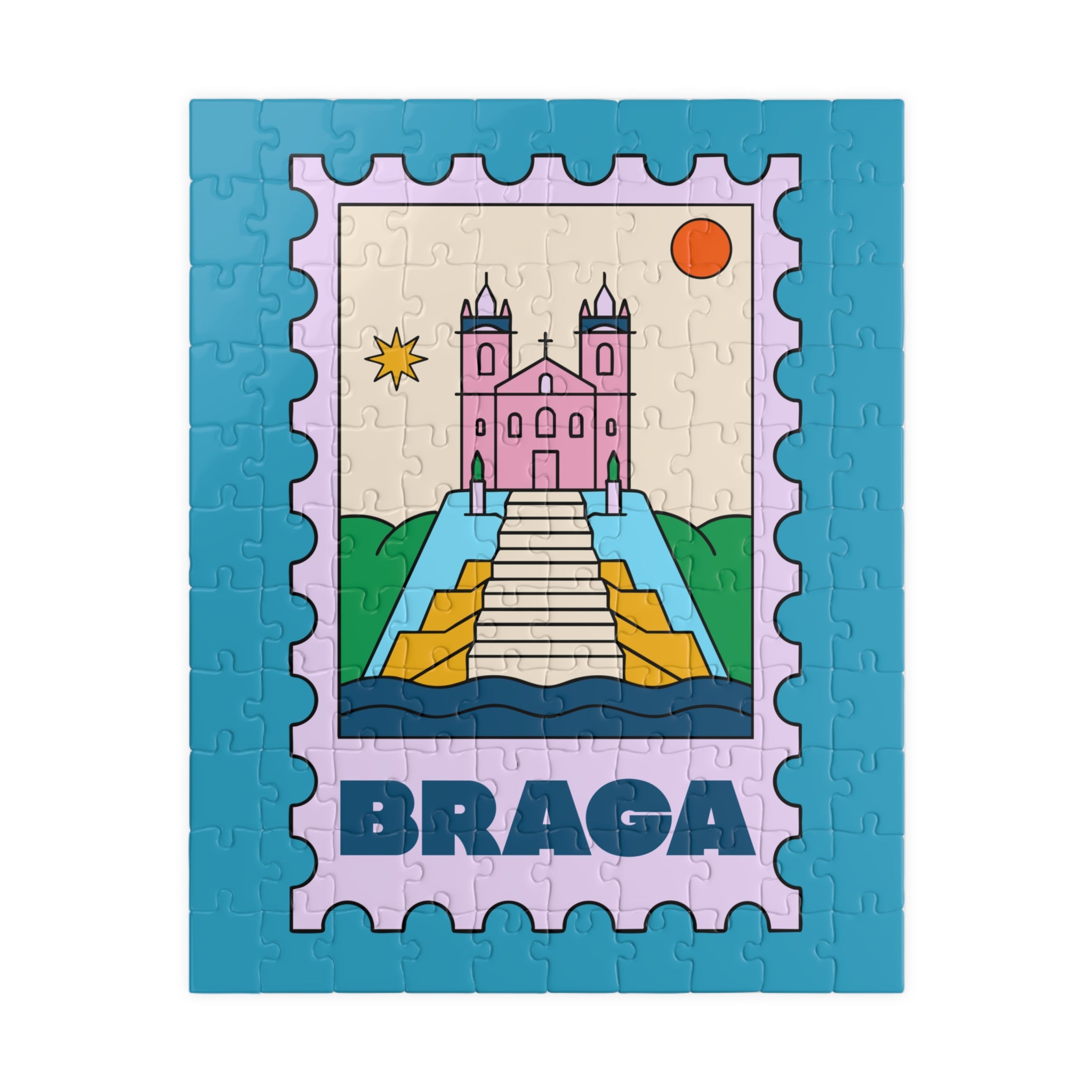 Braga Puzzle - Colorful 110/252/520/1014-pieces