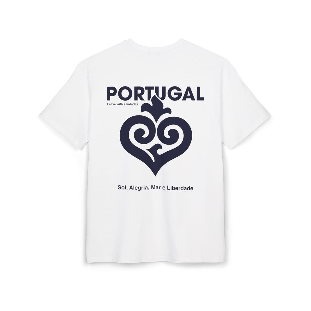 PORTUGAL Heart — Unisex Heavy Oversize Tee