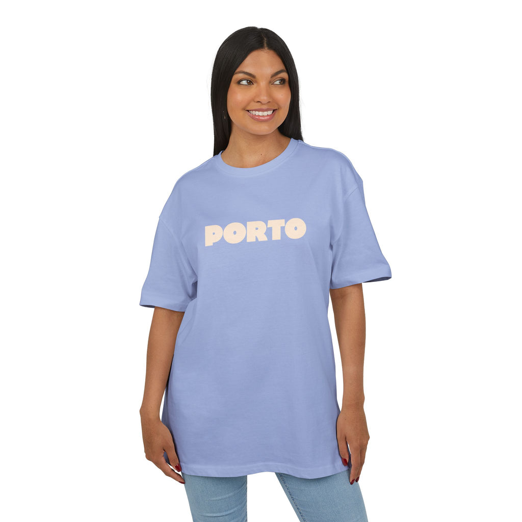 Porto Stamp— Unisex Heavy Oversize Tee