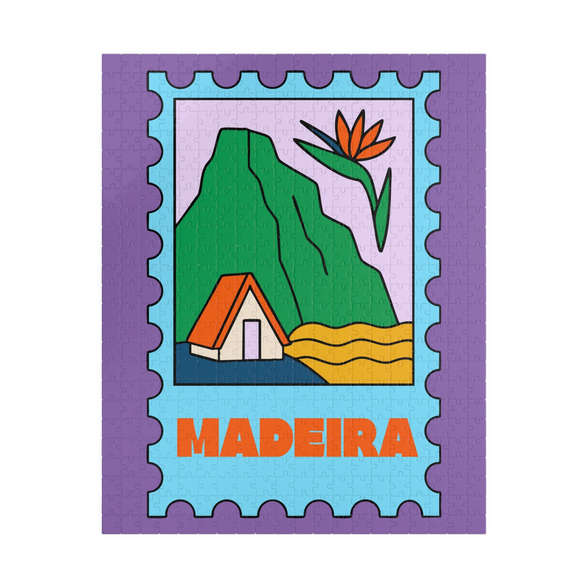 Madeira Puzzle - Colorful 110/252/520/1014-pieces