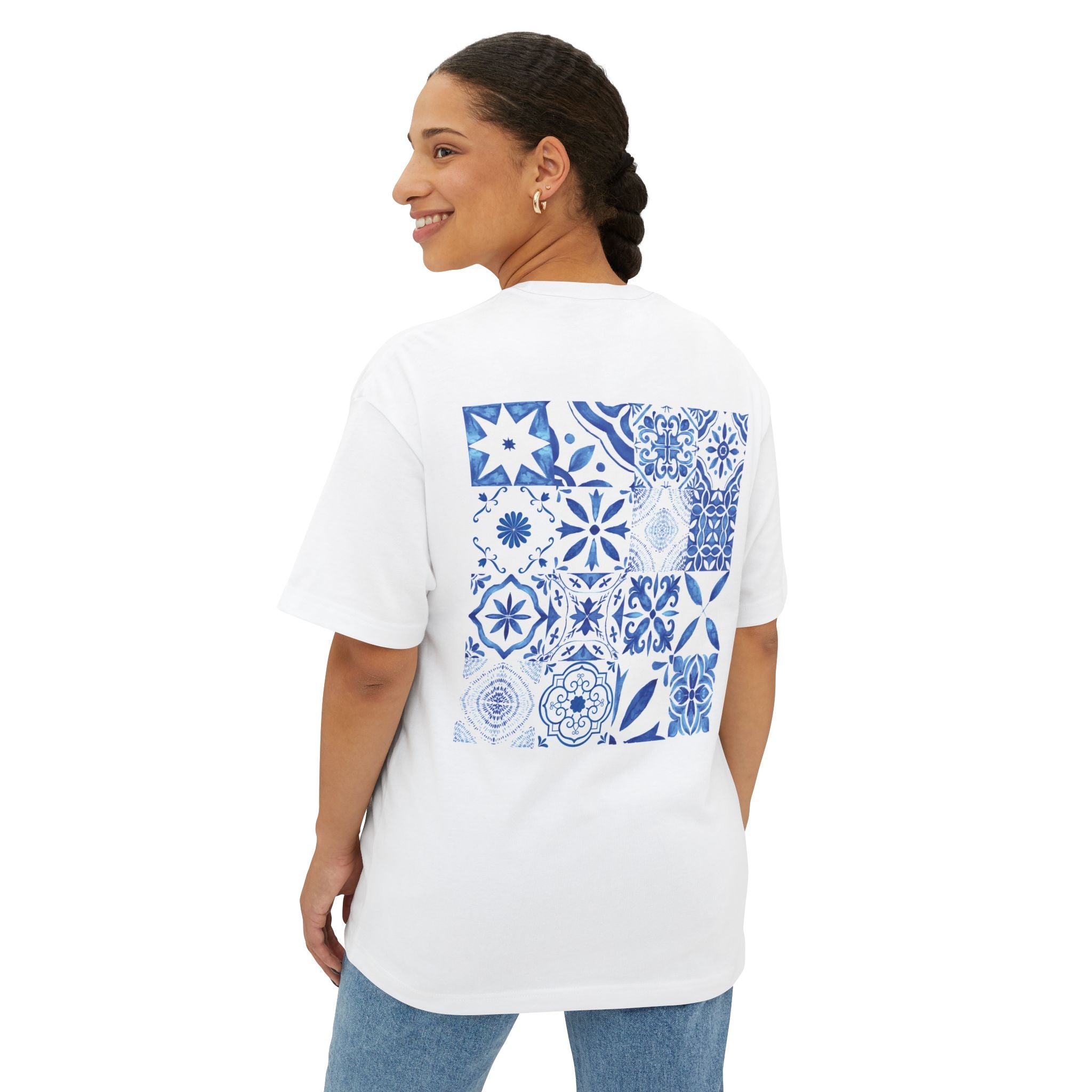 Azulejo Addict  — Unisex Oversized Boxy Tee