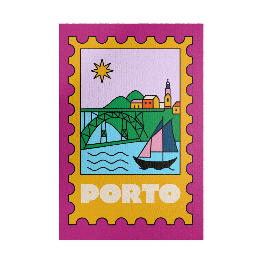 Puzzle do Porto - Colorido 110/252/520/1014-peças
