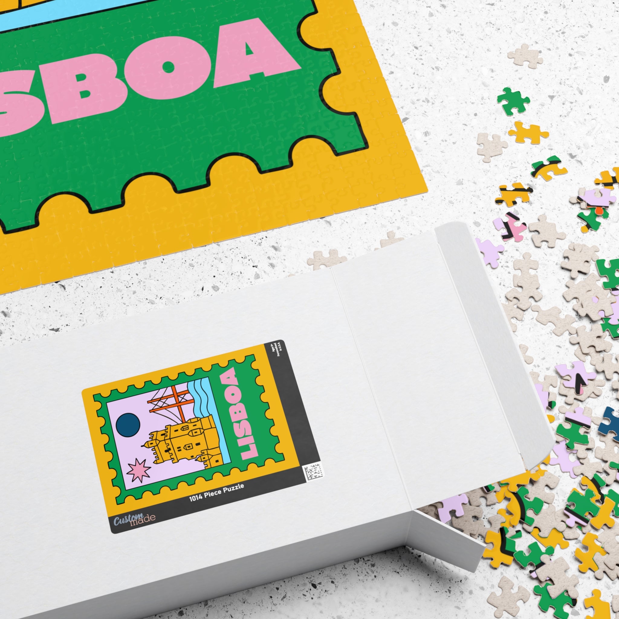 Lisboa Puzzle - Colorful 110/252/520/1014-pieces