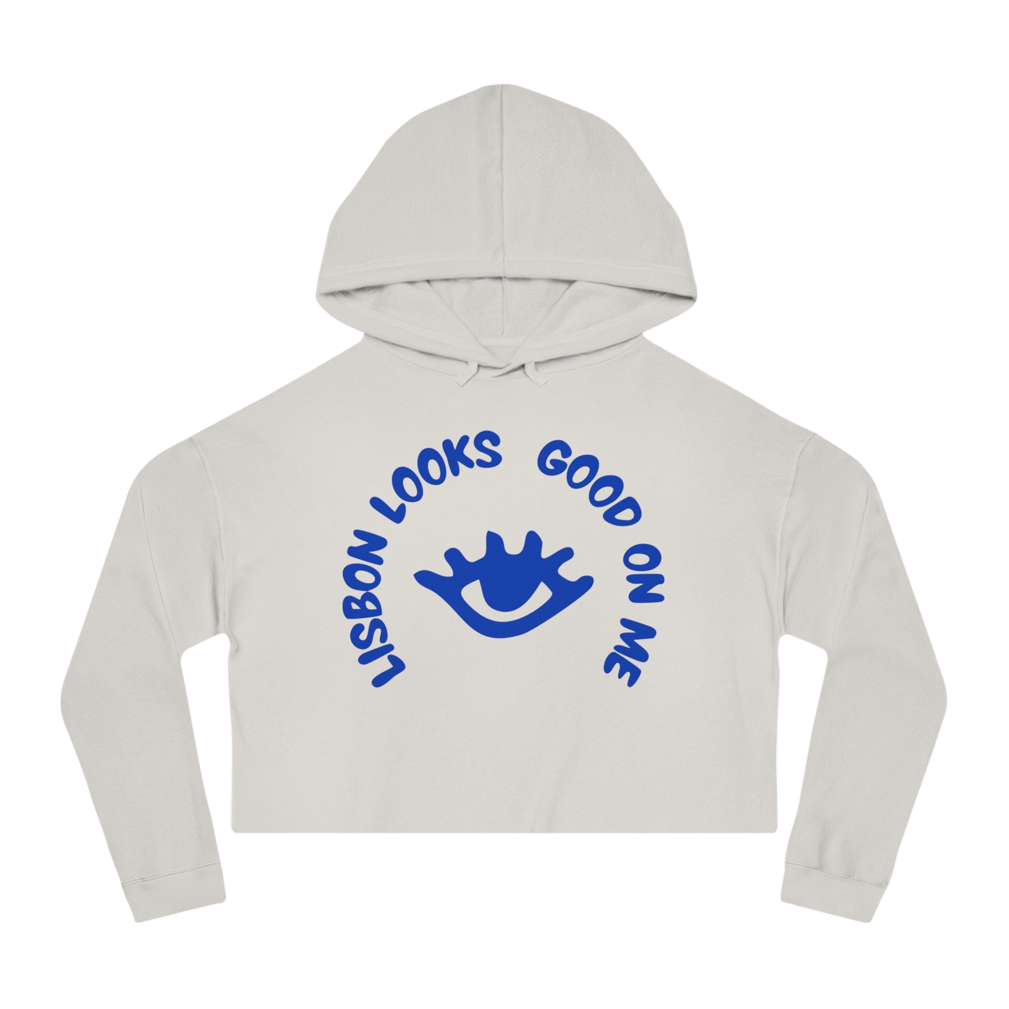 Lisbon Looks good on me - Women’s Cropped Hooded Sweatshirt
