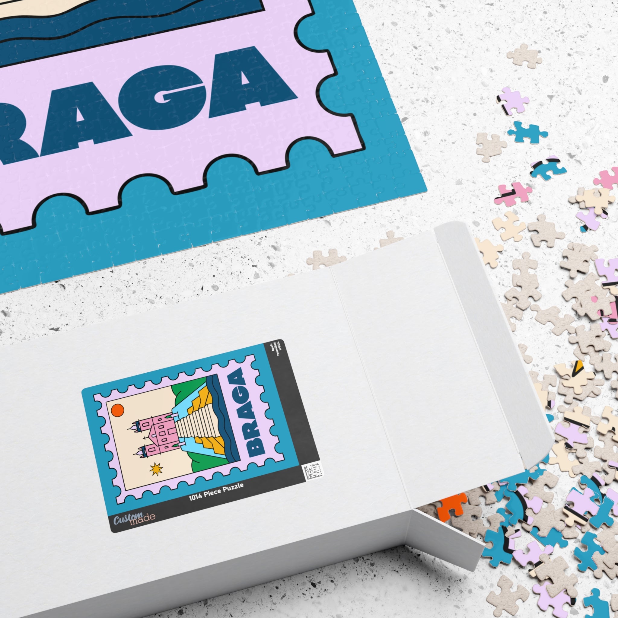 Braga Puzzle - Colorful 110/252/520/1014-pieces