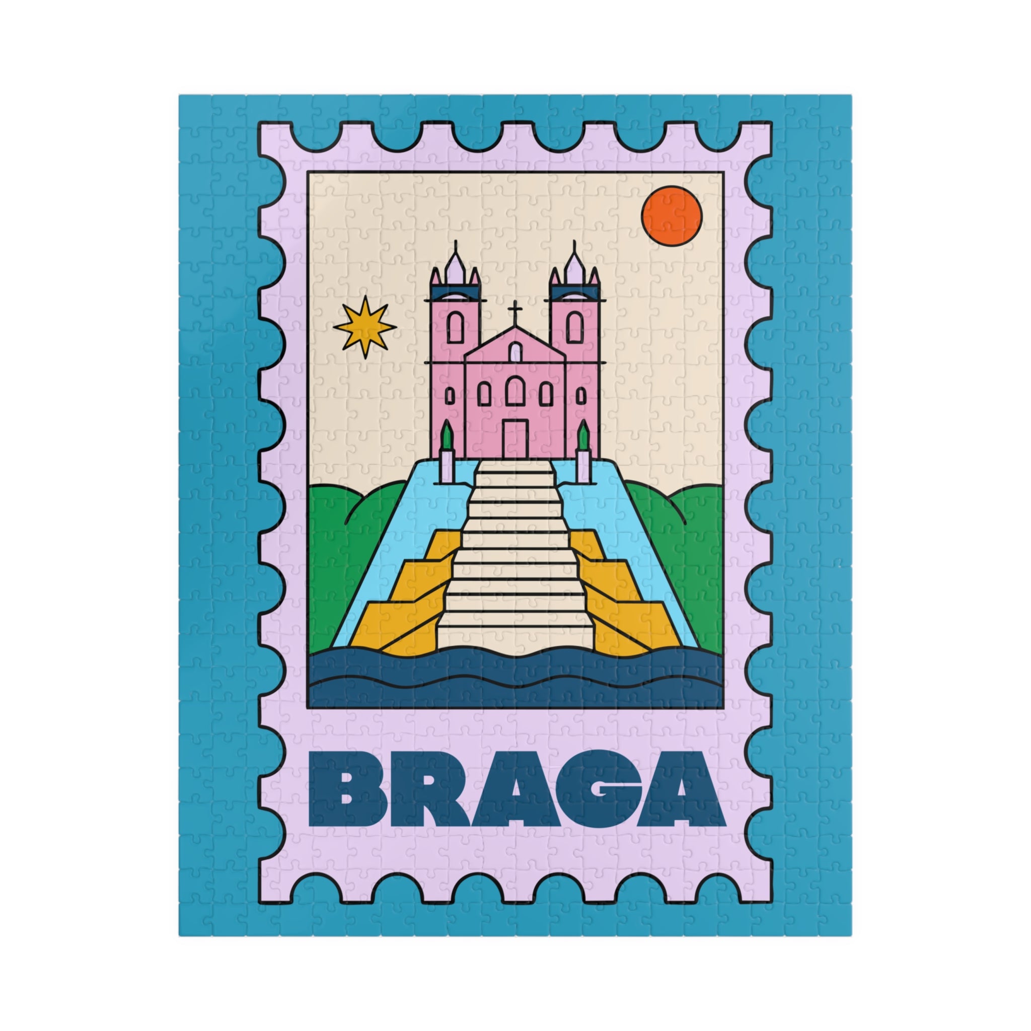Braga Puzzle - Colorful 110/252/520/1014-pieces