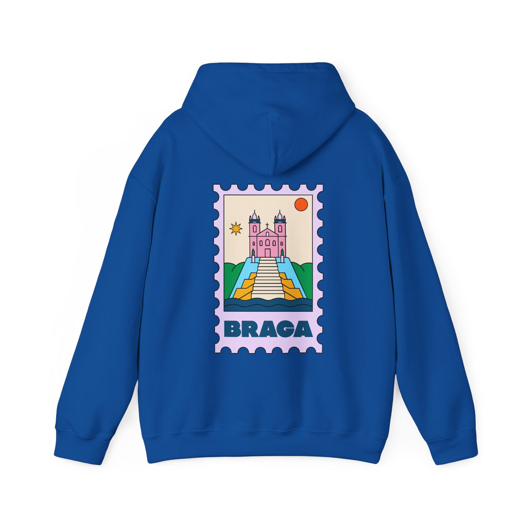 Braga Travel Stamp Hoodie, Unisex