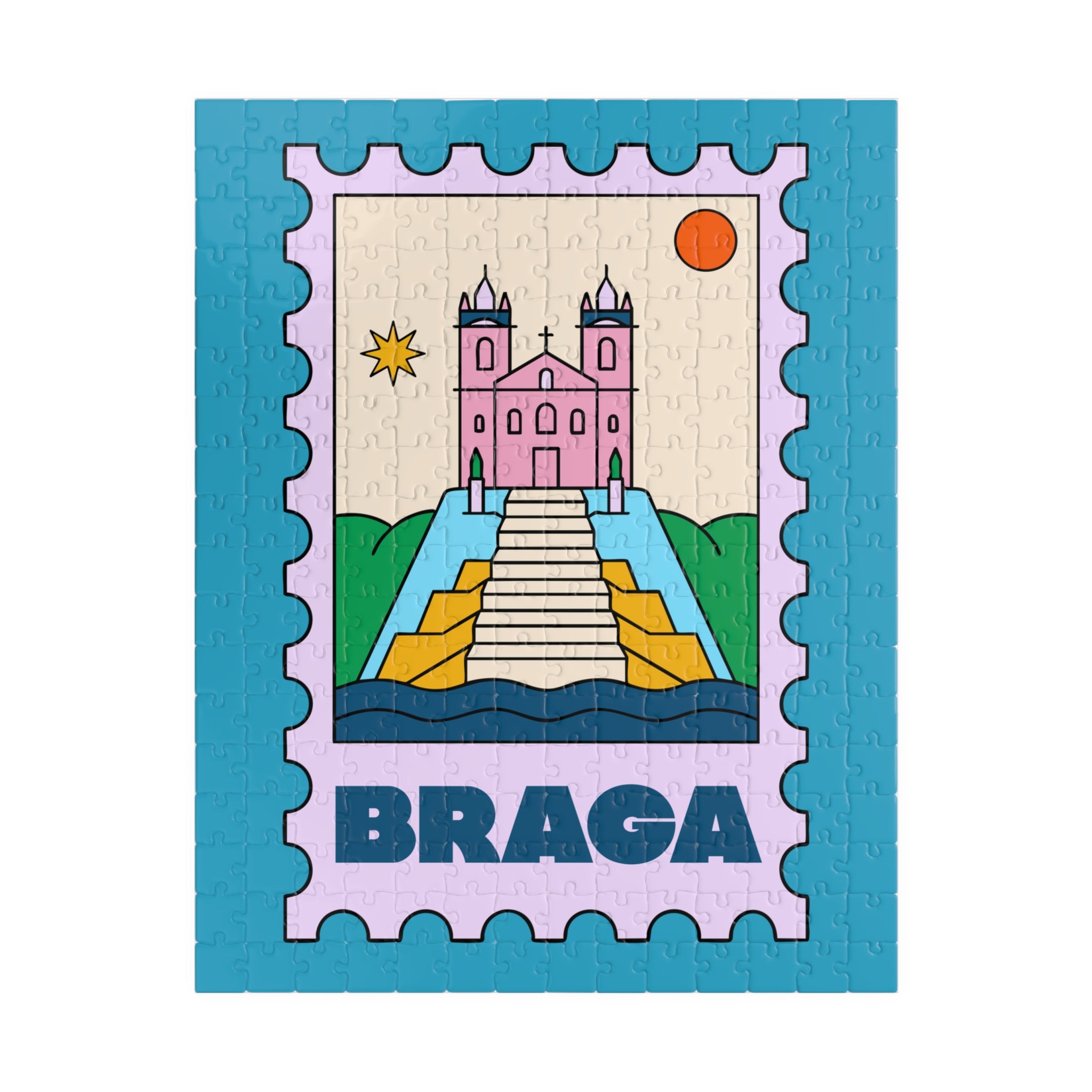Braga Puzzle - Colorful 110/252/520/1014-pieces