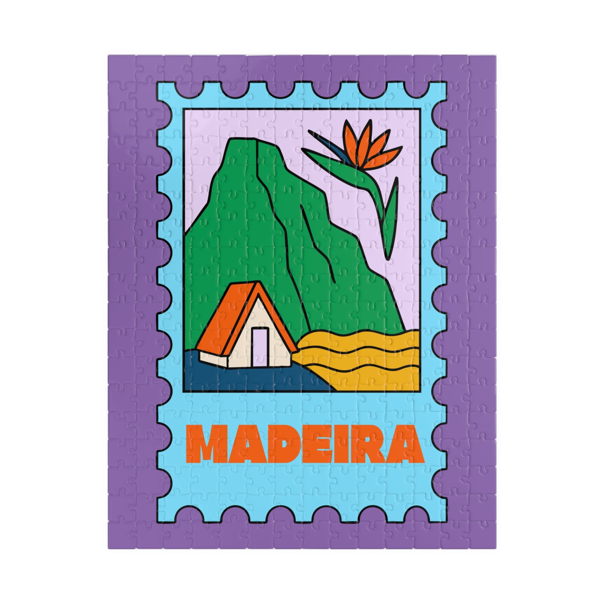 Madeira Puzzle - Colorful 110/252/520/1014-pieces