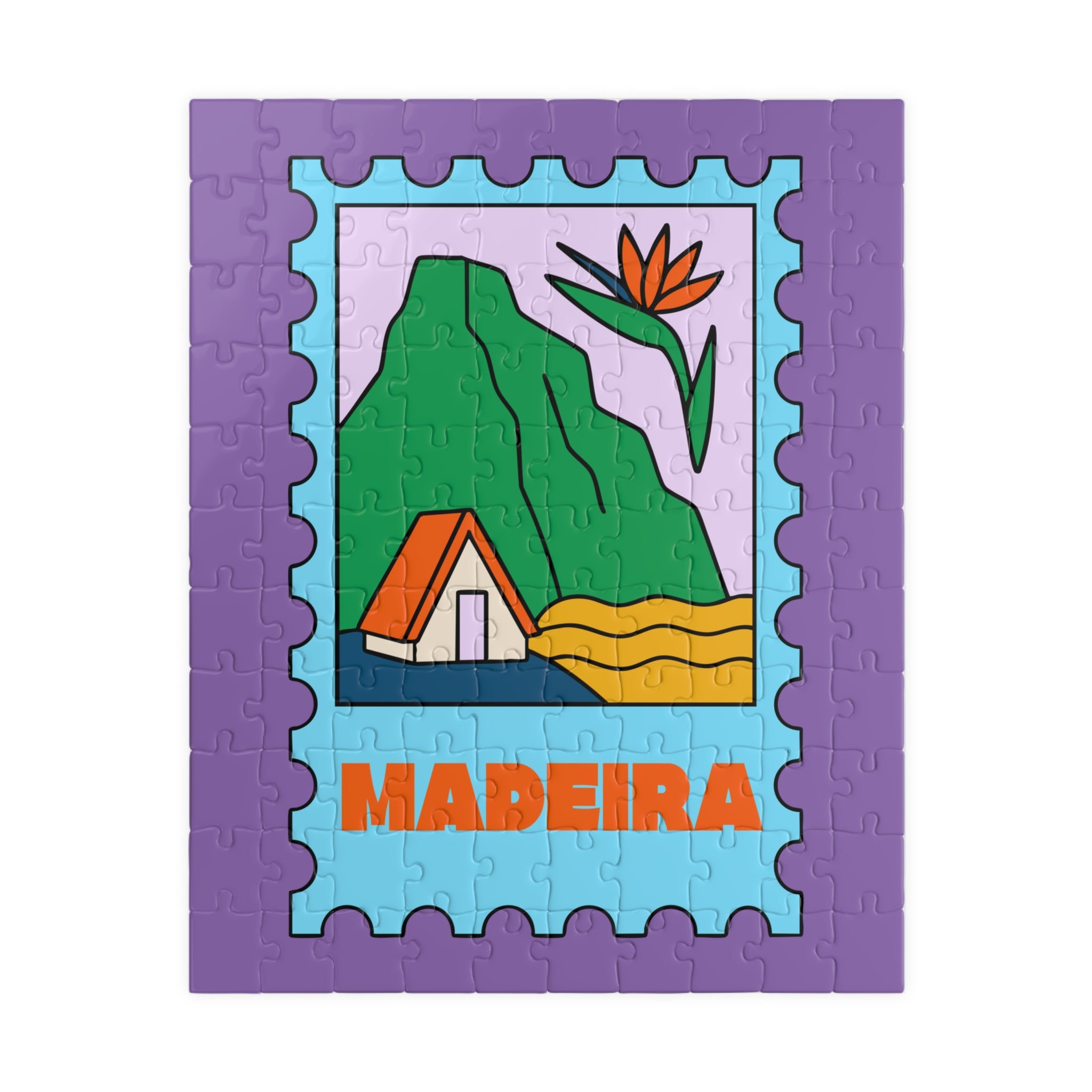 Madeira Puzzle - Colorful 110/252/520/1014-pieces