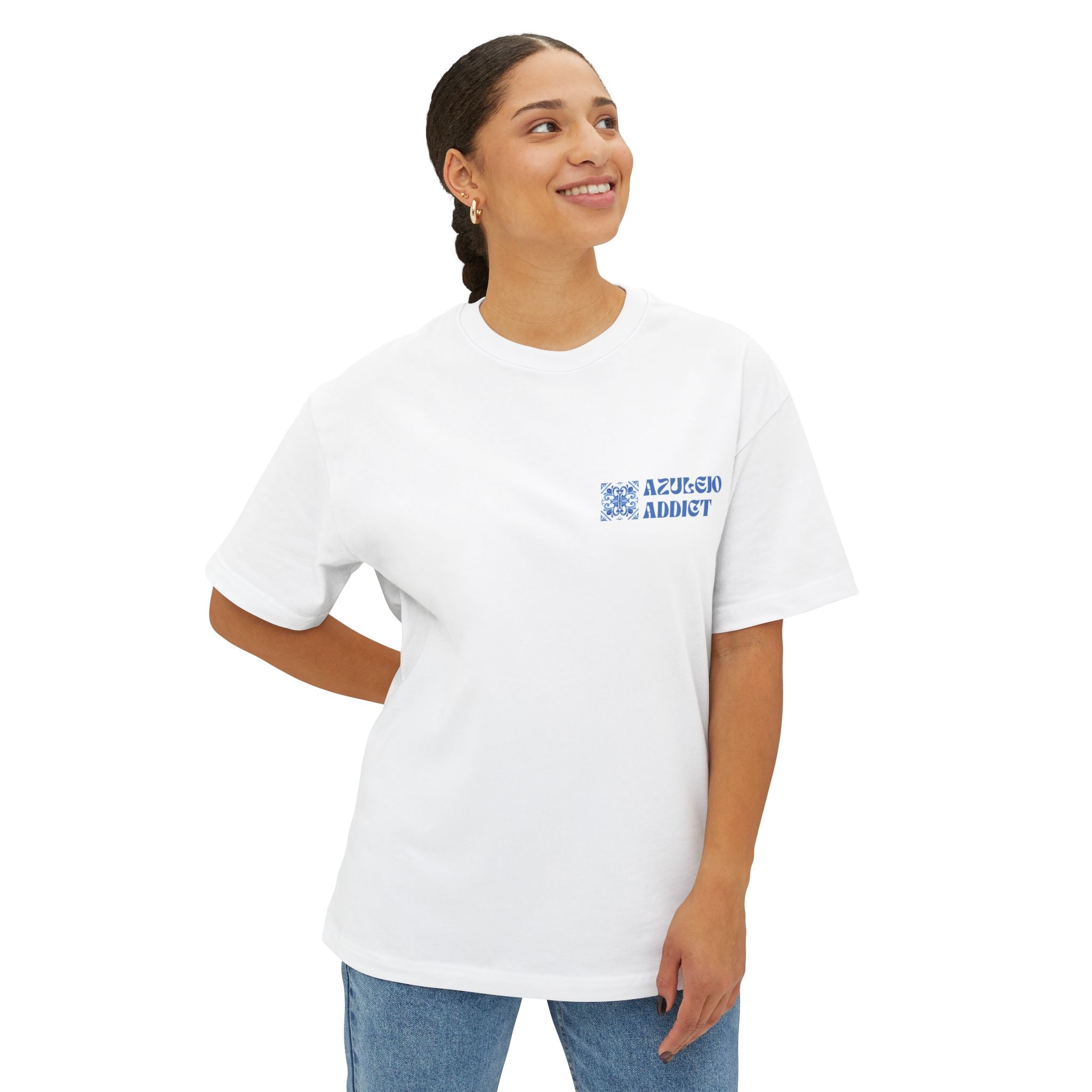 Azulejo Addict  — Unisex Oversized Boxy Tee