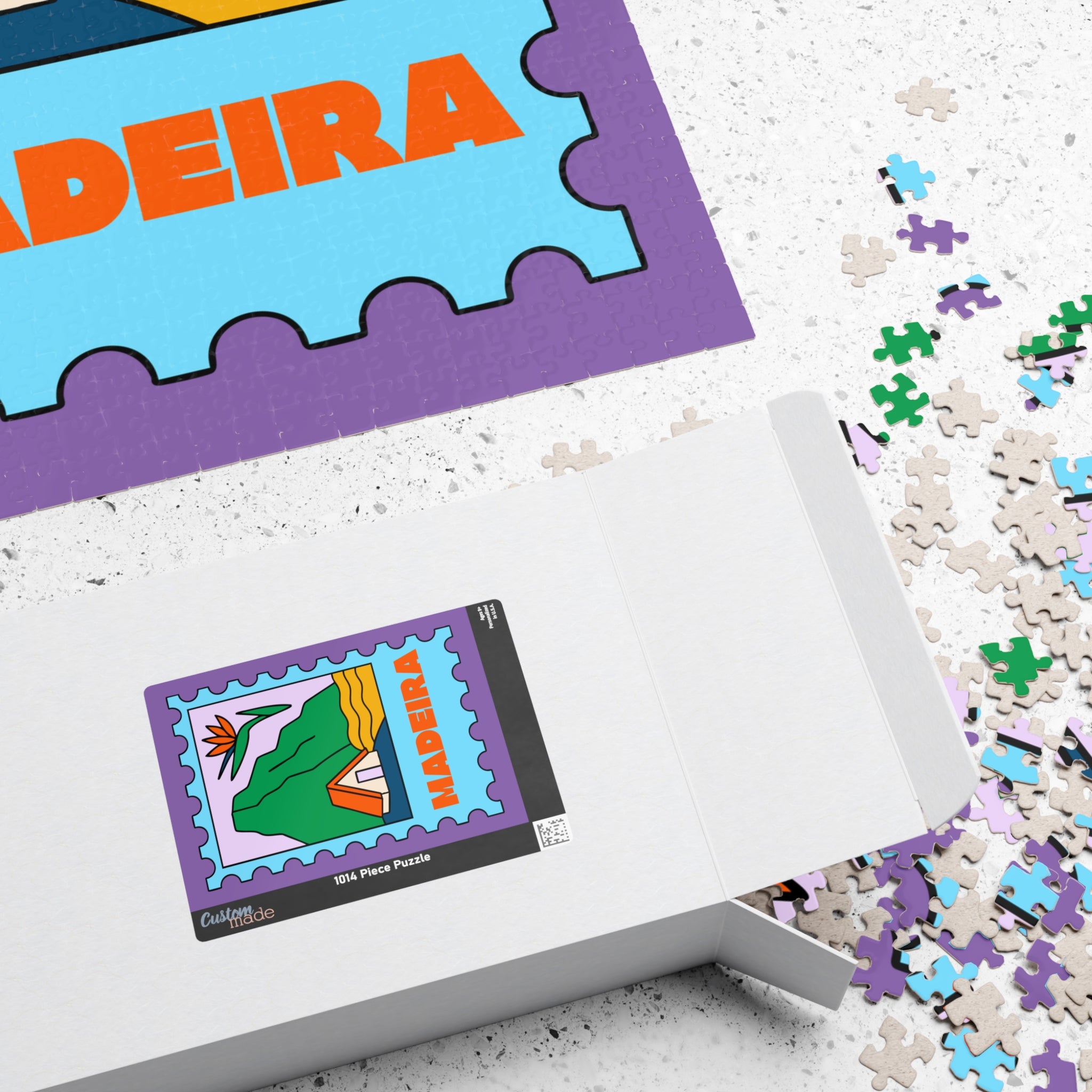 Madeira Puzzle - Colorful 110/252/520/1014-pieces