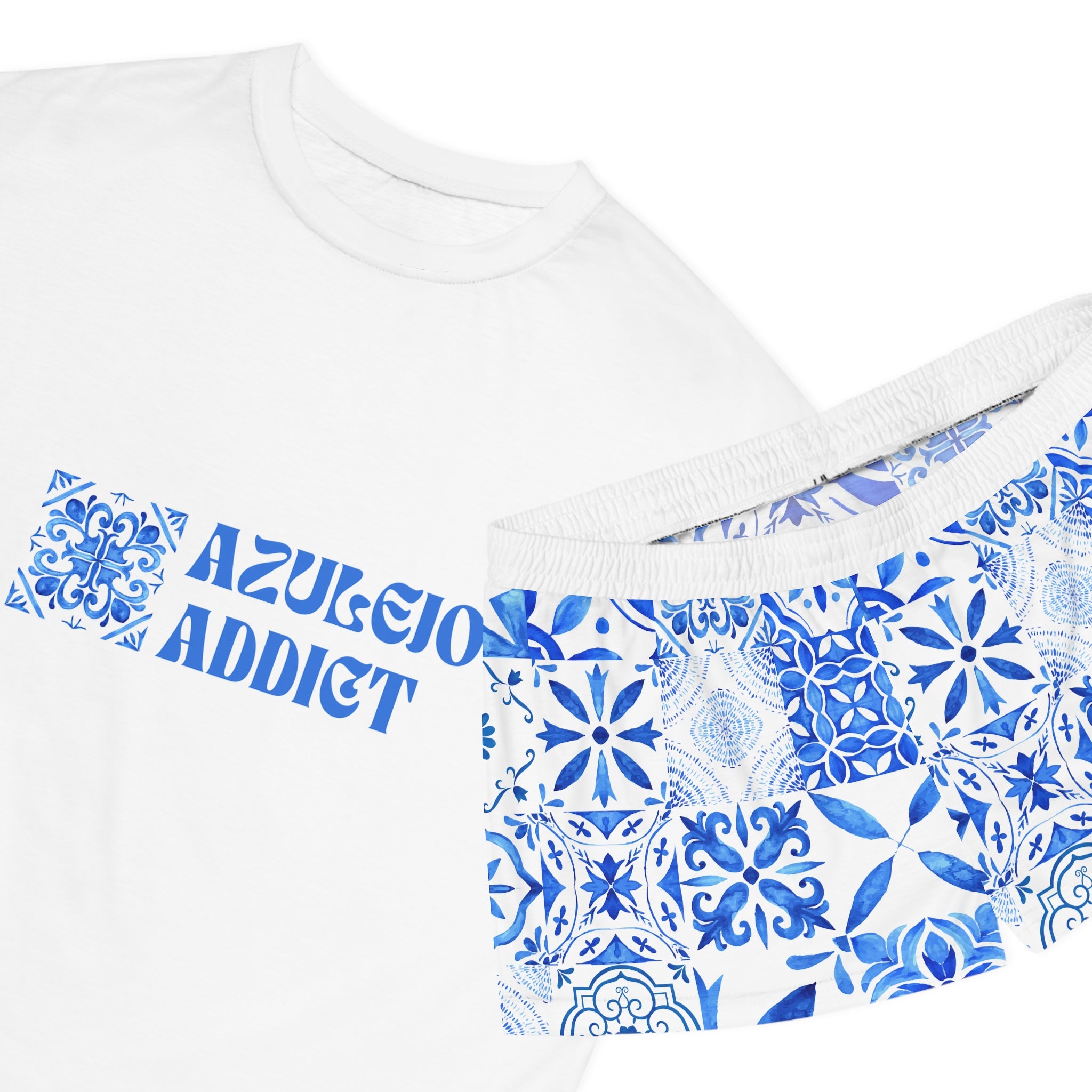 Azulejo Addict — Women's Short Pajama Set