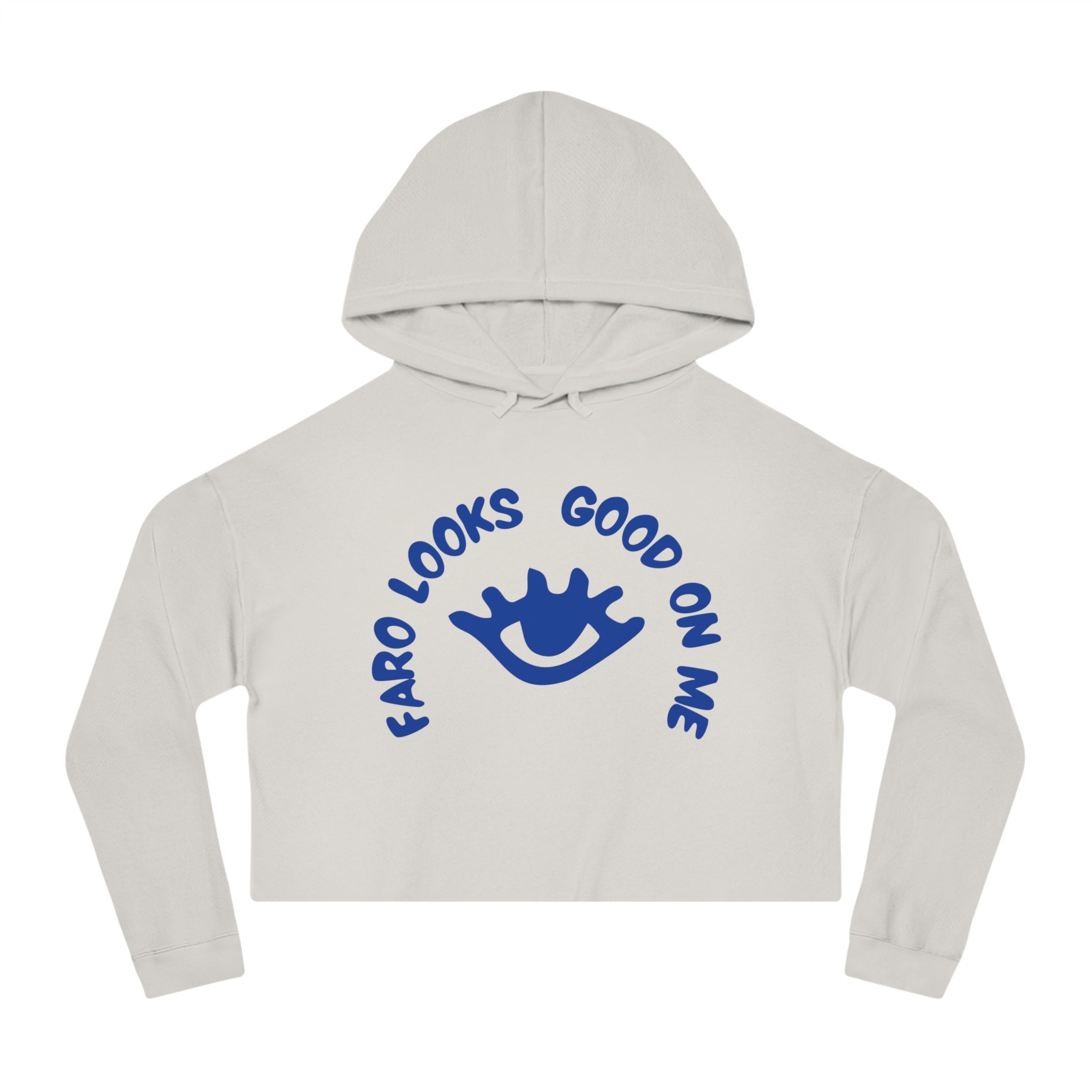 Faro Looks good on me - Women’s Cropped Hooded Sweatshirt