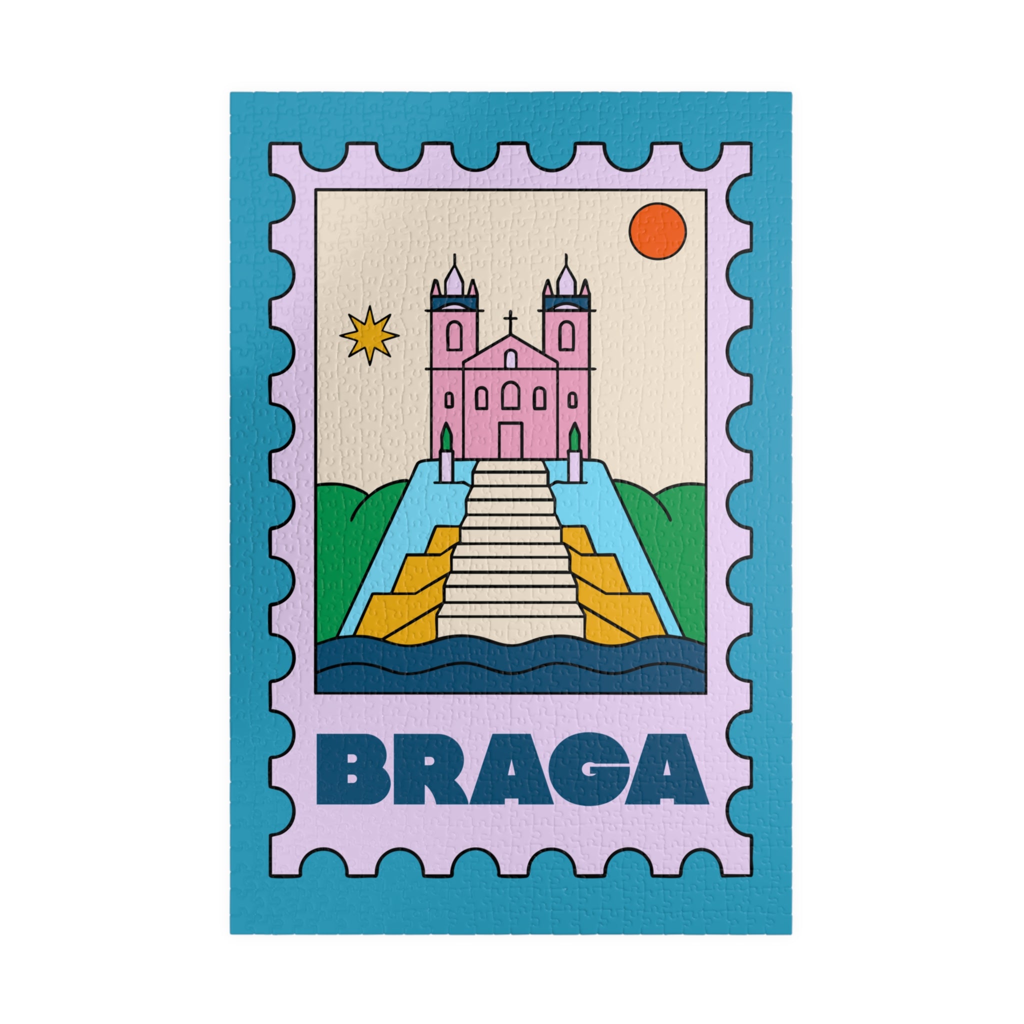 Braga Puzzle - Colorful 110/252/520/1014-pieces