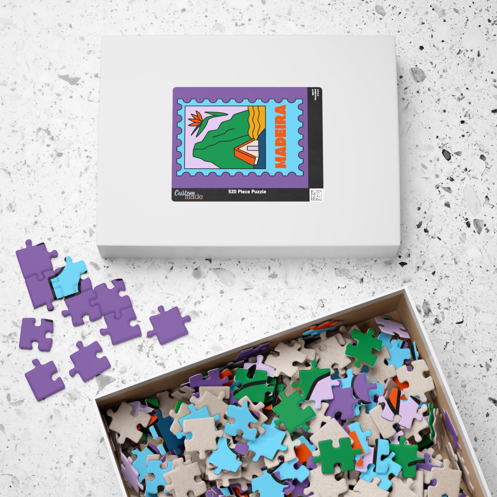 Madeira Puzzle - Colorful 110/252/520/1014-pieces