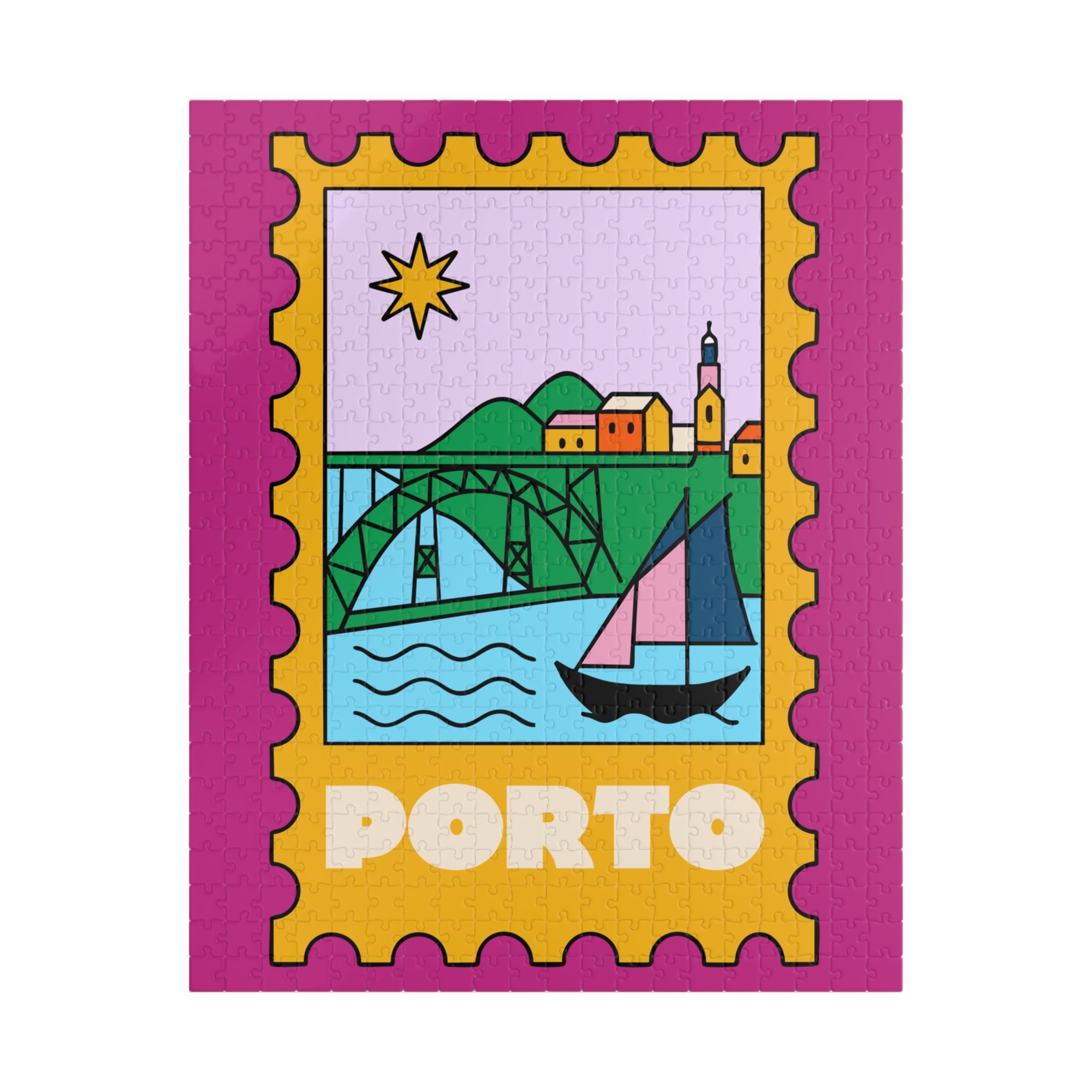 Porto Puzzle - Colorful 110/252/520/1014-pieces