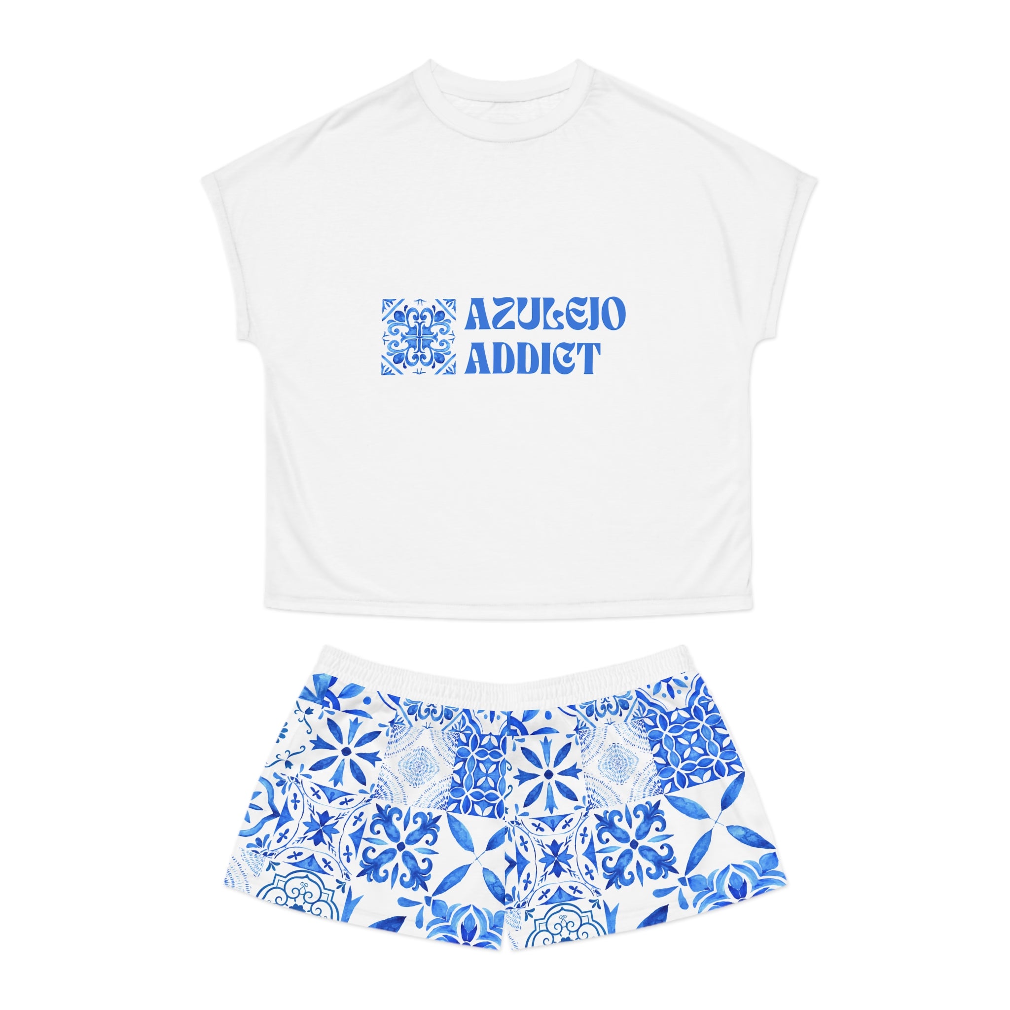 Azulejo Addict — Women's Short Pajama Set