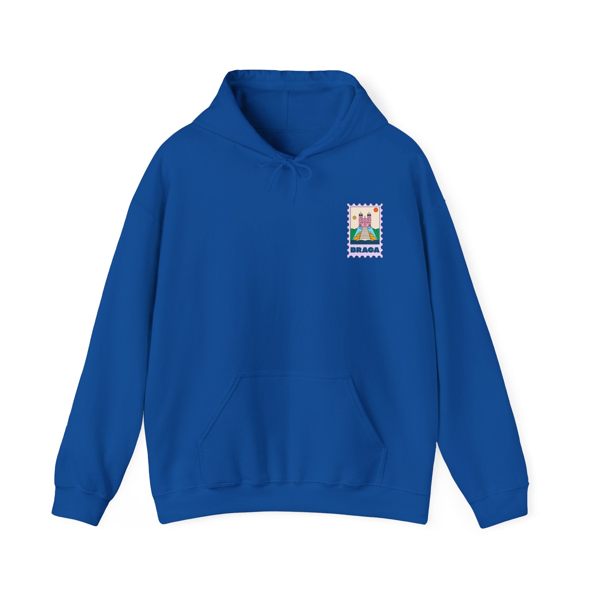 Braga Travel Stamp Hoodie, Unisex