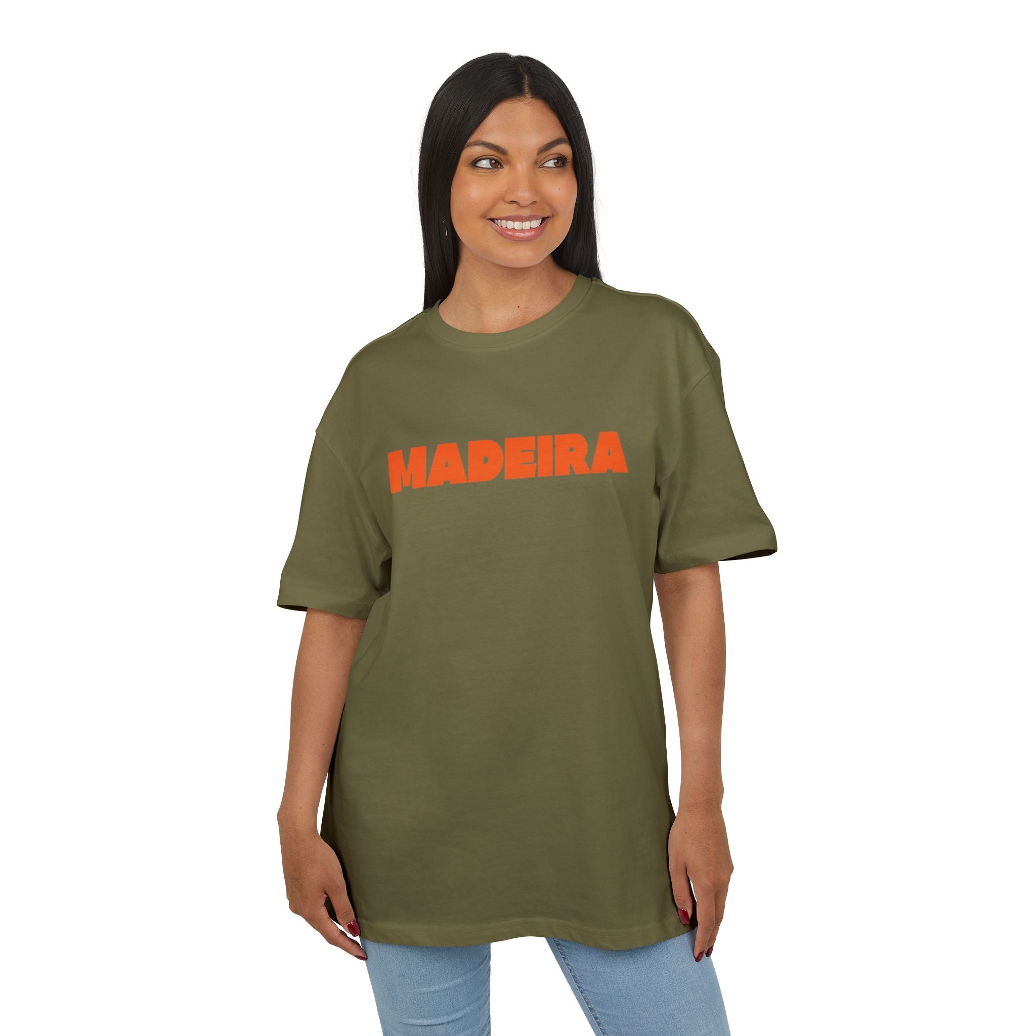 MADEIRA STAMP— Unisex Heavy Oversize Tee