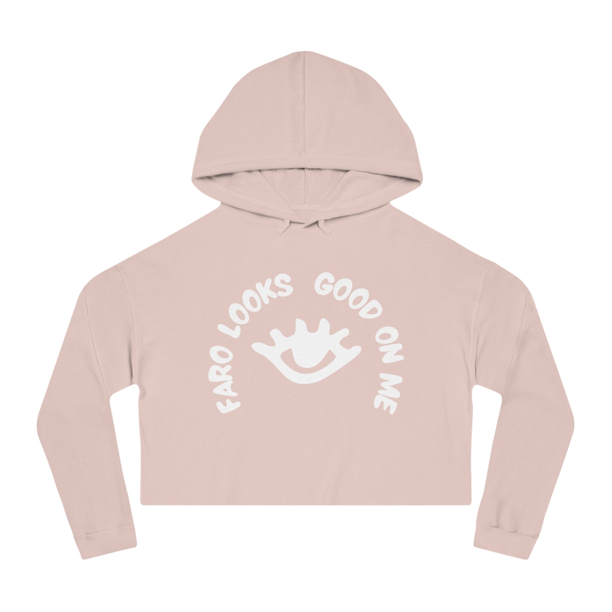 Faro Looks good on me - Women’s Cropped Hooded Sweatshirt