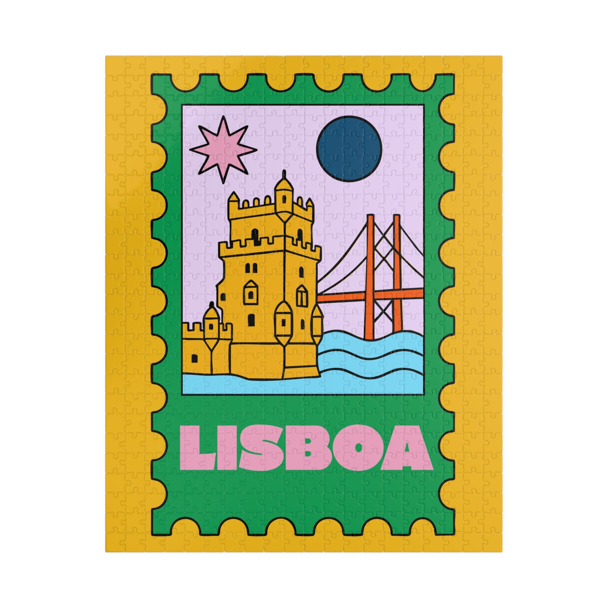 Lisboa Puzzle - Colorful 110/252/520/1014-pieces