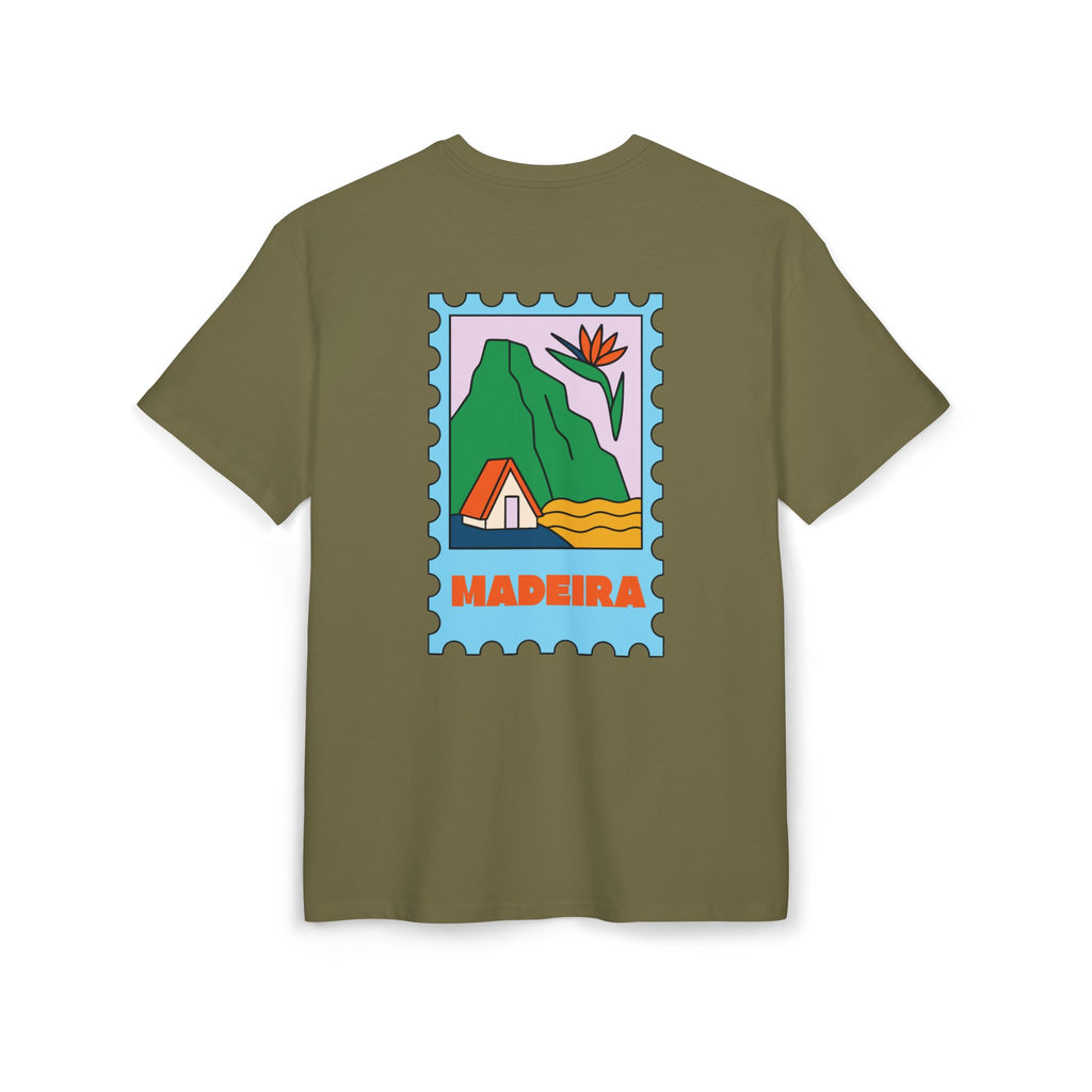 MADEIRA STAMP— Unisex Heavy Oversize Tee