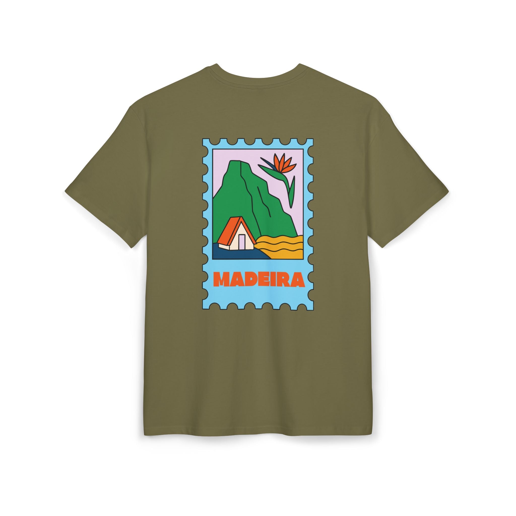 MADEIRA STAMP— Unisex Heavy Oversize Tee