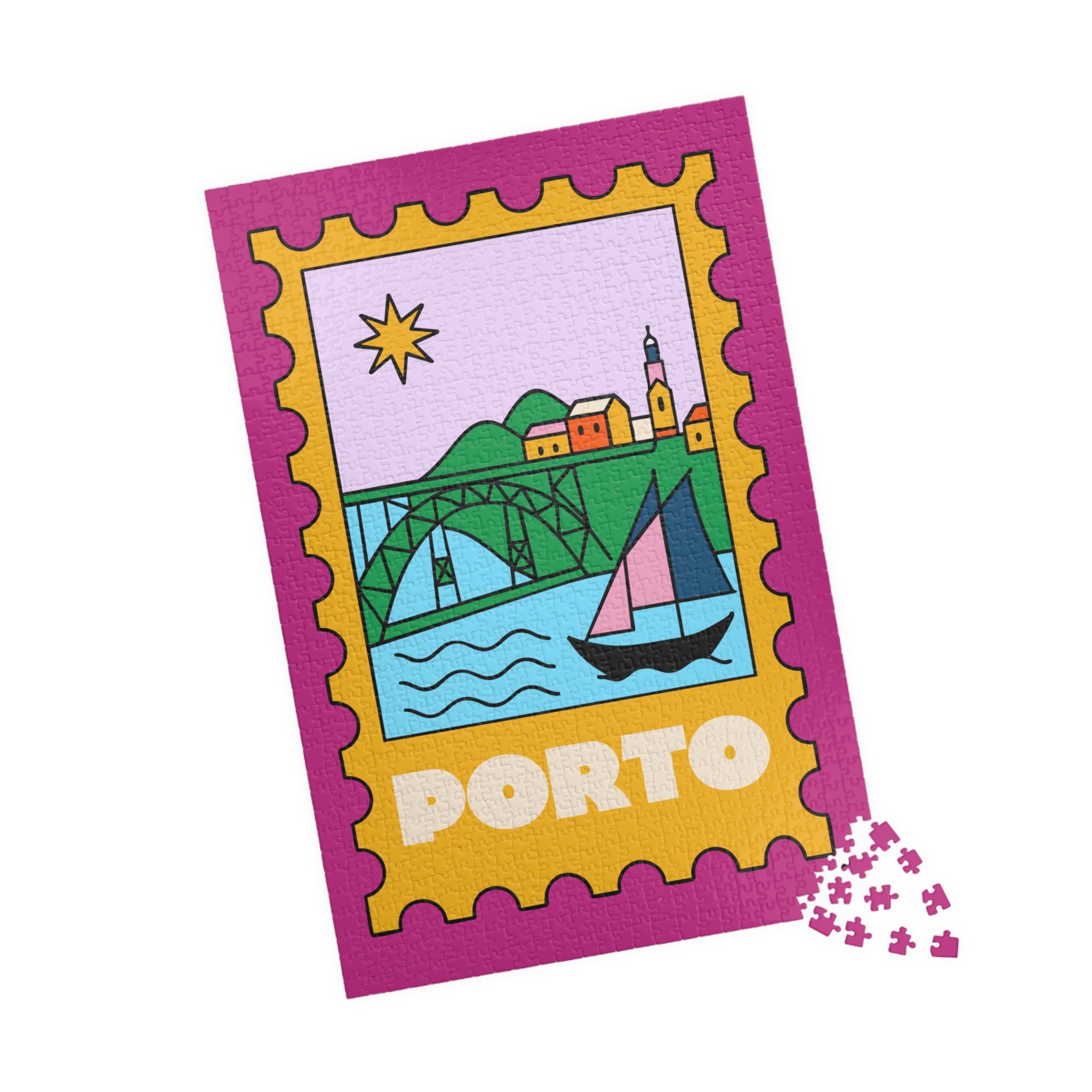 Porto Puzzle - Colorful 110/252/520/1014-pieces