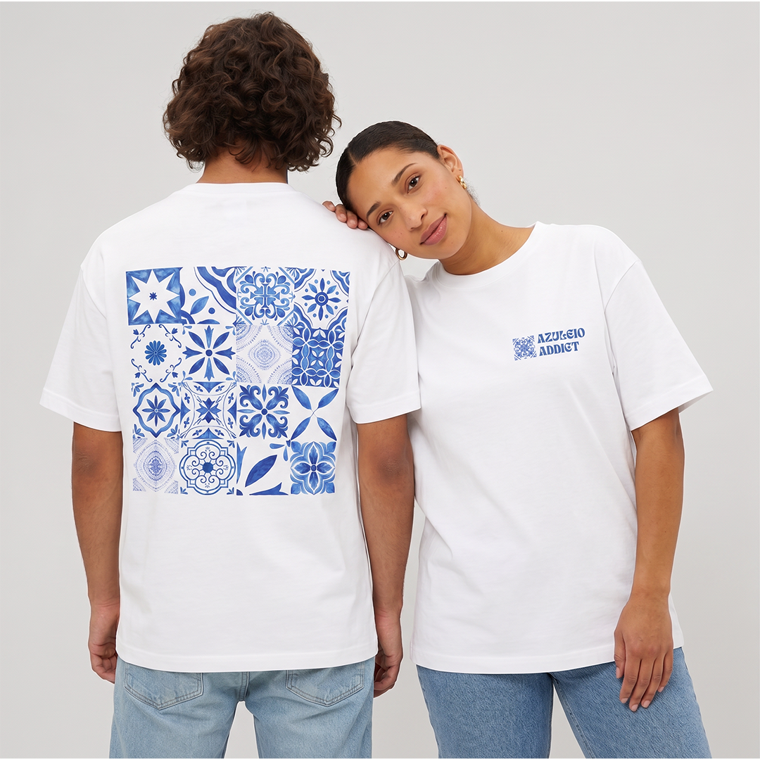 Azulejo Addict  — Unisex Oversized Boxy Tee