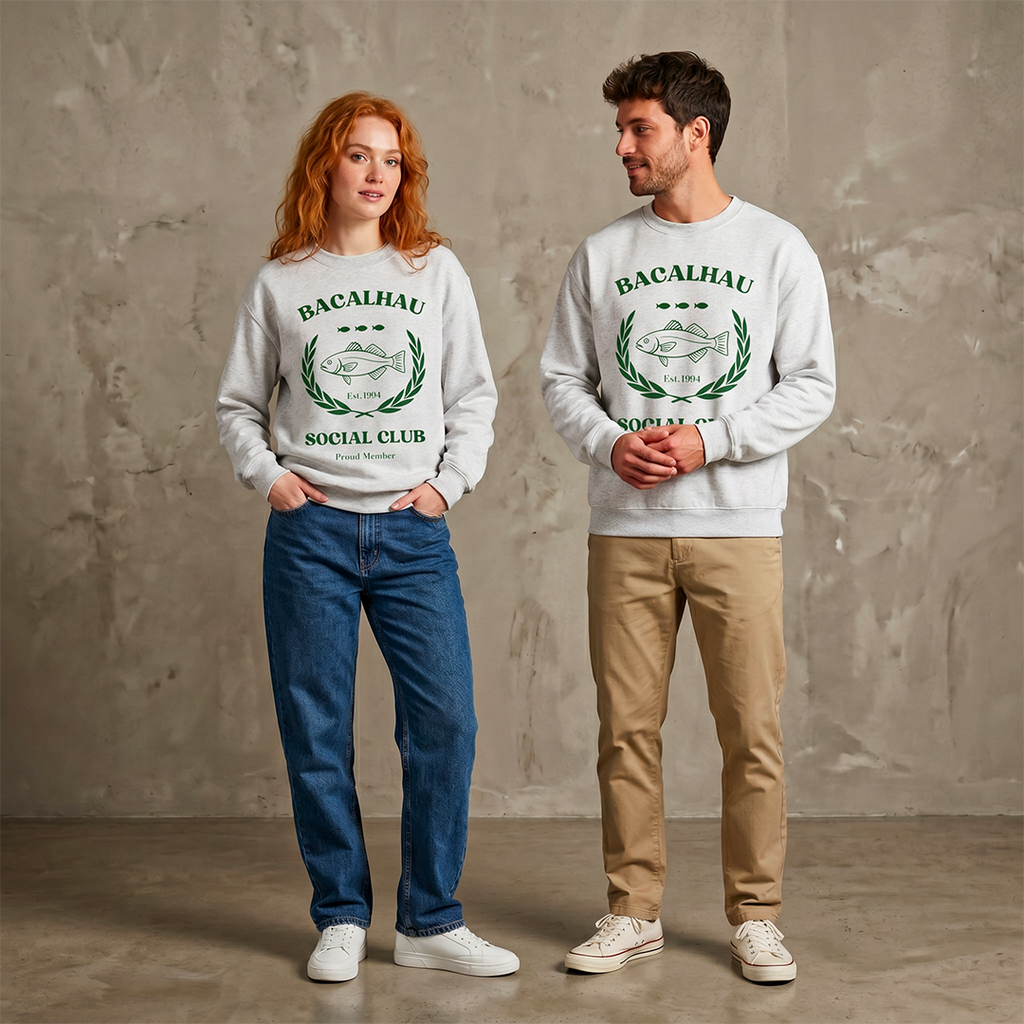 Bacalhau Social Club Crewneck Sweatshirt - Proud Member