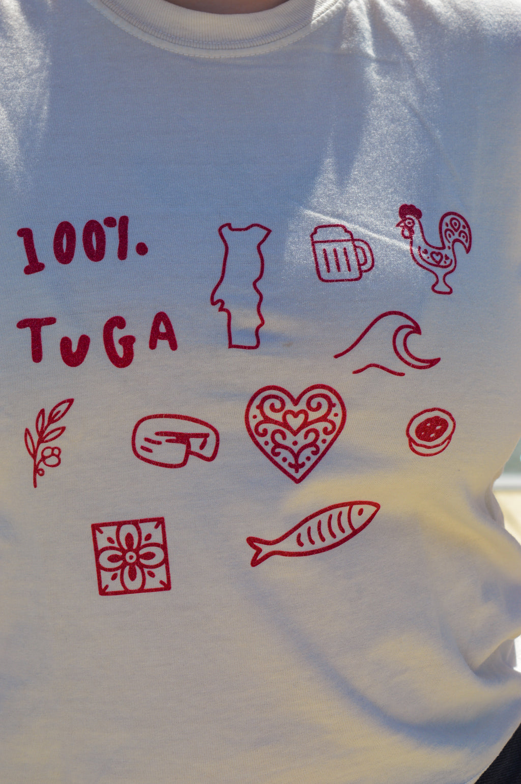 100% TUGA — T-shirt Boxy Unisex