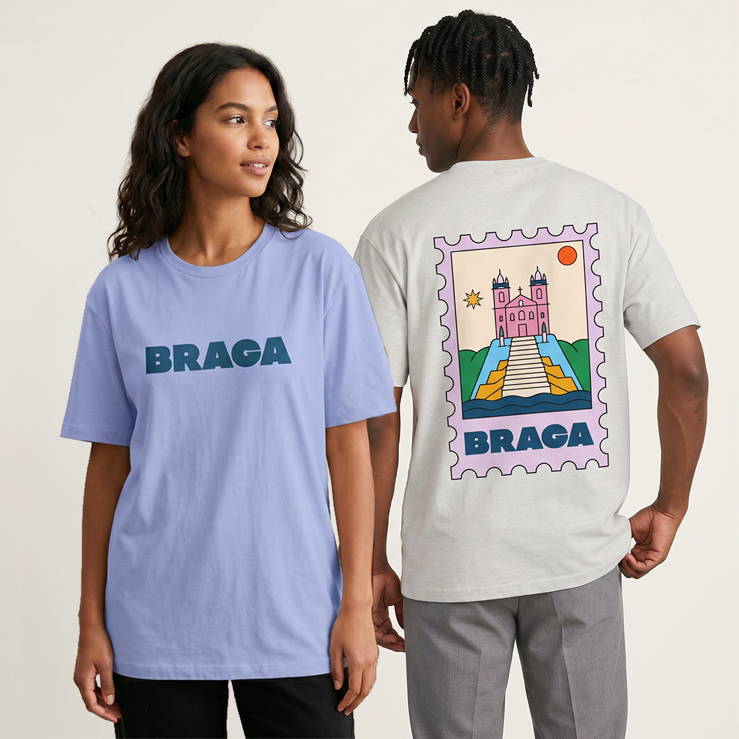 Braga Stamp— Unisex Heavy Oversize Tee